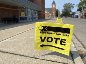 Elections Canada reports 24,114 voted at advance polls in Haldimand and Norfolk for the Sept. 20 federal election.