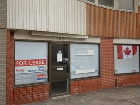 The office at 145 Ontario St. that was once home to Culliton Law now sits empty and available for rent after former Stratford lawyer Gerald Culliton had his law licence revoked by a Law Society of Ontario tribunal on Sept. 7. (Galen Simmons/The Beacon Herald)