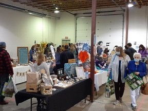 Folks attended the Peace River Farmers Market on September 18 at the West Hill Plaza.