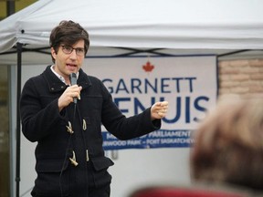 Conservative incumbent Garnett Genuis was re-elected as Sherwood Park-Fort Saskatchewan's MP on Monday, Sept. 20, 2021. Photo Postmedia, file / Lindsay Morey.