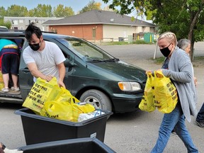 The 15th annual High River Food Drive took place Sept. 18. 13,073 pounds of food was gathered for the Salvation Army Food Bank.