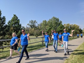 Western Financial Group High River Head Office did their 19th annual National Walk to Support the Cause On September 9.