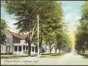 Chatham's Victoria Avenue in the late 19th century. (Handout)