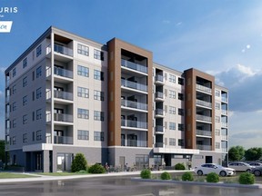 A six-storey apartment building, to be named The Addison, is set to be built in the former Zeller's plaza on London Road in Sarnia.