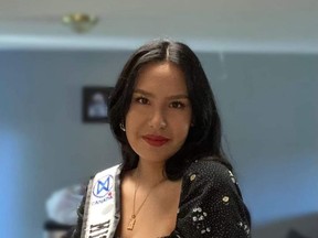 Sarah Cheyenne Jacobs, of Sagamok-Anishnabek First Nation, is representing Northern Ontario in the Miss World Canada 2021 in Toronto on Sept. 30.