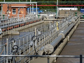 The Gold Bar Wastewater Treatment Plant in Edmonton on Sept. 5, 2021.