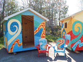 The Cambrian College Foundation is holding an online auction for custom ice huts and deck chairs.