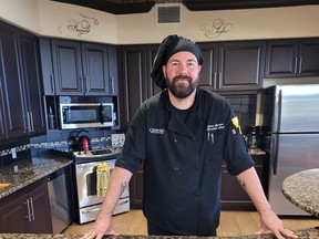Jason Gordon, the head chef at Cedarview.  SUPPLIED PHOTOS