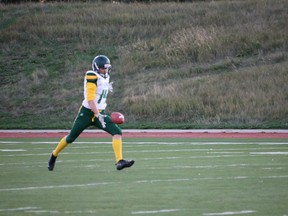 Fort High Sting defensive player of the game, Niko Liotsakis. Photo by Art Packer.