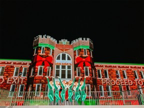 The historic Chatham Armoury was lit up like a Christmas present and performers entertained the crowd during last year's show.