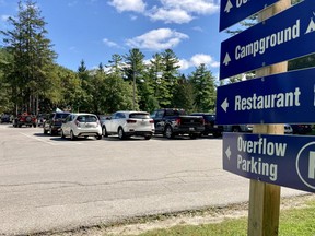 Owen Sound Deputy-mayor Brian O'Leary wants city council to request a staff report on how a paid parking system could be rolled out next year at Kelso Beach and Harrison Park, seen above in this photo taken Thursday, Sept. 2, 2021. DENIS LANGLOIS