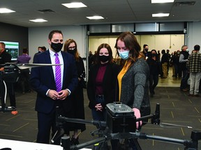 The Agriculture Technology Centre is where students, faculty and researchers will collect and analyze production and sustainability data generated across the commercial-scale Student-Managed Farm