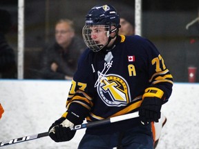 Nicholas Moldenhauer was a first-round pick in the 2020 OHL draft by the Ottawa 67's after playing for the Toronto U16 AAA Titans. (Tim Cornett Photo)