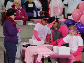 Steph Crosier, The Sault Star. The Canadian Breast Cancer Foundation's CIBC Run for the Cure took place Oct. 5, 2016 in Sault Ste. Marie.
