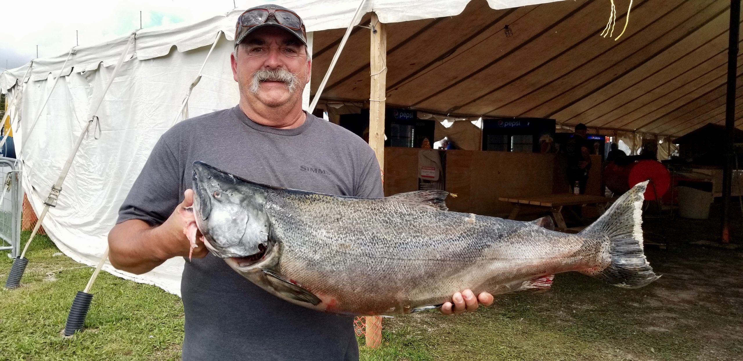 Salmon Spectacular had 'less bustle' but still got people excited