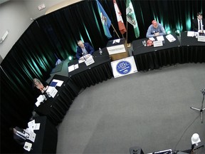 The Sherwood Park and District Chamber of Commerce hosted a federal debate forum on Tuesday, Sept. 14. Photo via livestream
