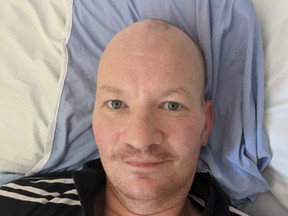 Shane Bogema, a local roofer who was intubated at the Brantford General Hospital for weeks, is out of the critical care unit and in a rehabilitation program at the hospital, working toward returning home.