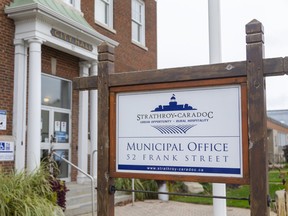 Strathroy-Caradoc's Municipal Office.Mike Hensen/Postmedia Network