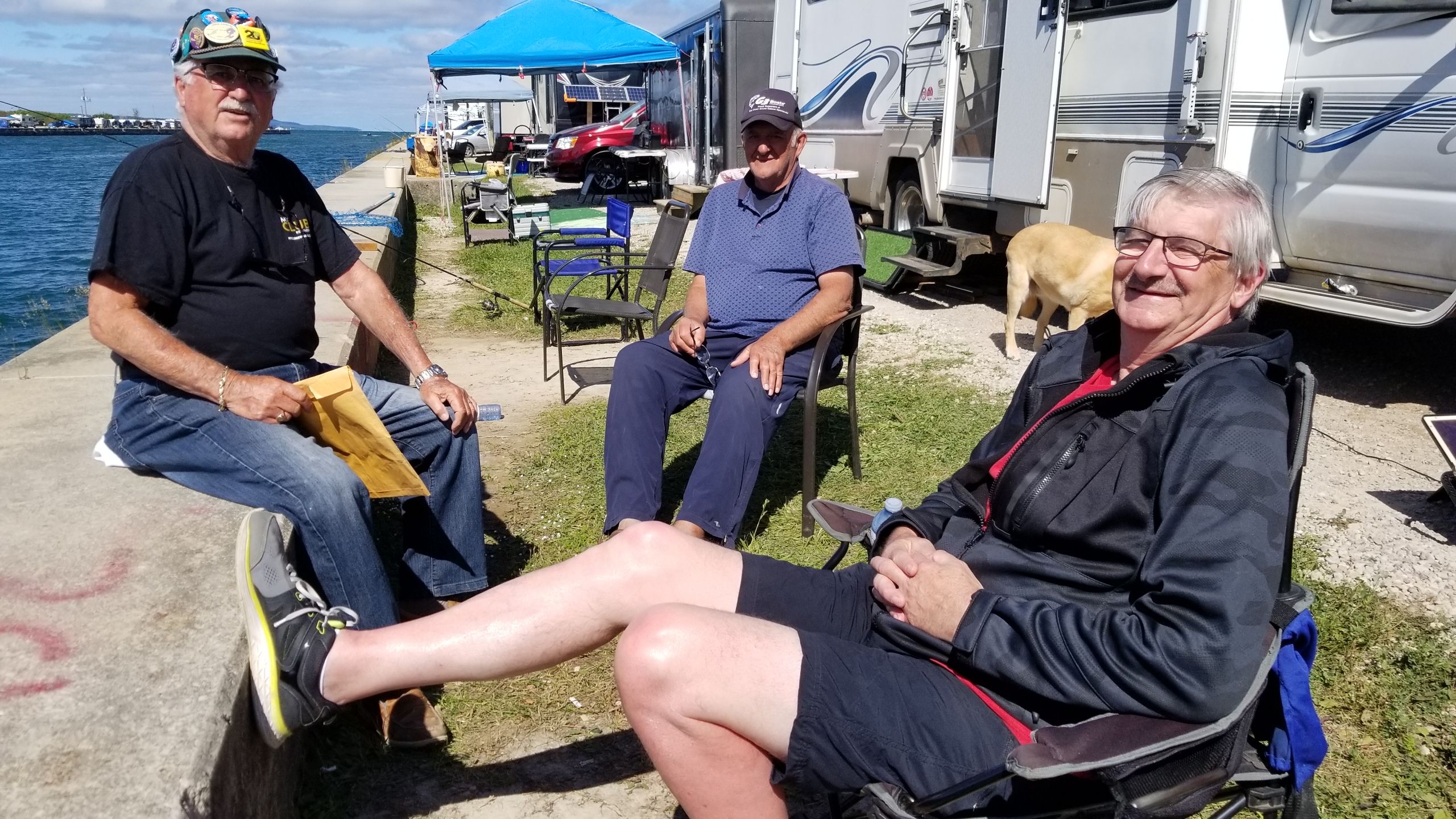 Fishing buddies turn a slow fishing day into fun at the derby Owen Sound Sun Times