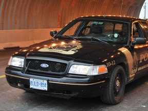 Timmins Police cruiser