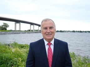 Liberal Party of Canada candidate and current Bay of Quinte MP Neil Ellis.