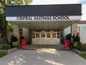 The newly-named Central Hastings School opened Tuesday as a K-12 school with enrolment of 800 students from kindergarten and Grade 12. HPEDSB PHOTO