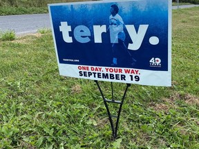 This year's Belleville-based Terry Fox Run for cancer research will be held Sunday. It's a virtual event, with people asked to run, walk, cycle, etc. in places of their choosing and submit photos of themselves to the national and local campaigns.