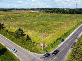 The 25-acre HUB lands at Ireland and Decou Roads in Simcoe has been sold for $4.35 million.