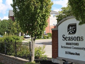 An 82-year-old man, a resident of Seasons Brantford Retirement Community, has been charged with manslaughter in connection with the death of an 89-year-old woman, who also lived at the Diana Avenue facility.