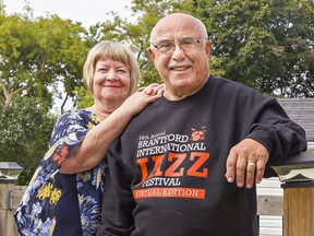 Nancy and Frank DiFelice are organizers of the Brantford International Jazz Festival.