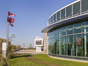 Brantford's tourism centre will be used to house some city police workers while an expansion and renovation of Brantford police headquarters is carried out. Expositor file photo