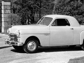 The 1949 Dodge Wayfarer, presented as a business coupe.