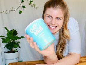 Entrepreneur Candace Tierney turned to Launch Lab to help strategize for the future of her ice cream manufacturing business, Oat and Mill. SUPPLIED