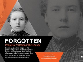 Forgotten: People and Portraits opened Sept. 27. Submitted