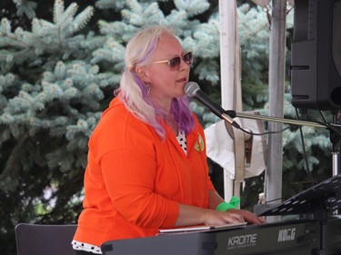 Katie Ditschun performing at the WOW 2021 event kickoff in Alexandria. Photo on Saturday, September 11, 2021, in Alexandria, Ont. Todd Hambleton/Cornwall Standard-Freeholder/Postmedia Network