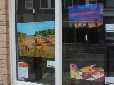 Artwork on display at the Family Medicine Clinic storefront. Photo on Saturday, September 11, 2021, in Alexandria, Ont. Todd Hambleton/Cornwall Standard-Freeholder/Postmedia Network