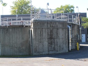 The treatment plant in Glen Walter. Photo on Thursday September 16, 2021. Todd Hambleton/Cornwall Standard-Freeholder/Postmedia Network