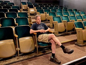 Winchester's Aaron Dellah with a front row seat at the Old Town Hall. Handout/Cornwall Standard-Freeholder/Postmedia Network