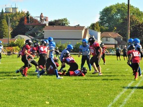 The Cornwall Wildcats' four teams were in action on Sunday at the Joe St. Denis Field, where they all won their games. Photo taken on September 26, 2021 in Cornwall, Ont. Francis Racine/Cornwall Standard-Freeholder/Postmedia Network