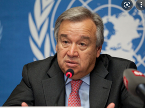 United Nations chief Antonio Guterres