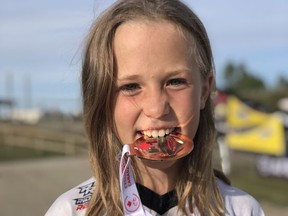 High River’s Victoria Alberta wins 3rd at national BMX races