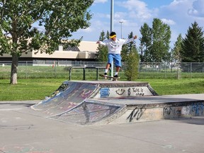 The High River Skate Park was packed Skate Mania on Aug. 26