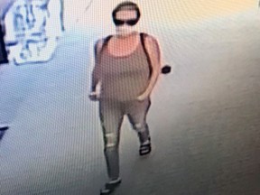 Kingston Police are searching for this woman after a pickup truck was stolen from a commercial business on John Counter Boulevard on Sept. 6.