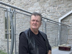 Thomas Campbell, seen outside the Tett Centre for Creativity and Learning, credits Ryandale with ensuring a successful transition after being released from prison in 2019. Brigid Goulem/The Kingston Whig-Standard/Postmedia Network