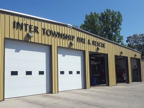 The Inter Township Fire Department hall in Owen Sound.