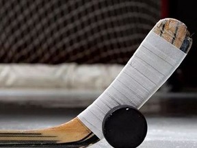 Trent Hawke scored in overtime to lift the Saugeen Shores Winterhawks to a 3-2 victory over the Ripley Wolves on Saturday night.