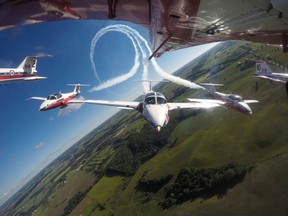 The Snowbirds will be performing in Stratford on Wednesday.
Photo courtesy the Snowbirds.