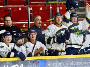 Those at the Allman Arena for the Stratford Fighting Irish's first game this weekend will recognize many of the players with the Western Ontario Super Hockey League club.