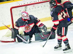 Second year Blind River Beavers goalie Gavin Disano is a Sault Ste. Marie product. SPECIAL TO SAULT THIS WEEK