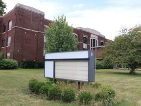 The former SCITS high school building in Sarnia.